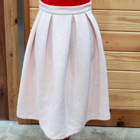 Forever 21 Light Pink Circle Skirt - Picture 1 of 8
